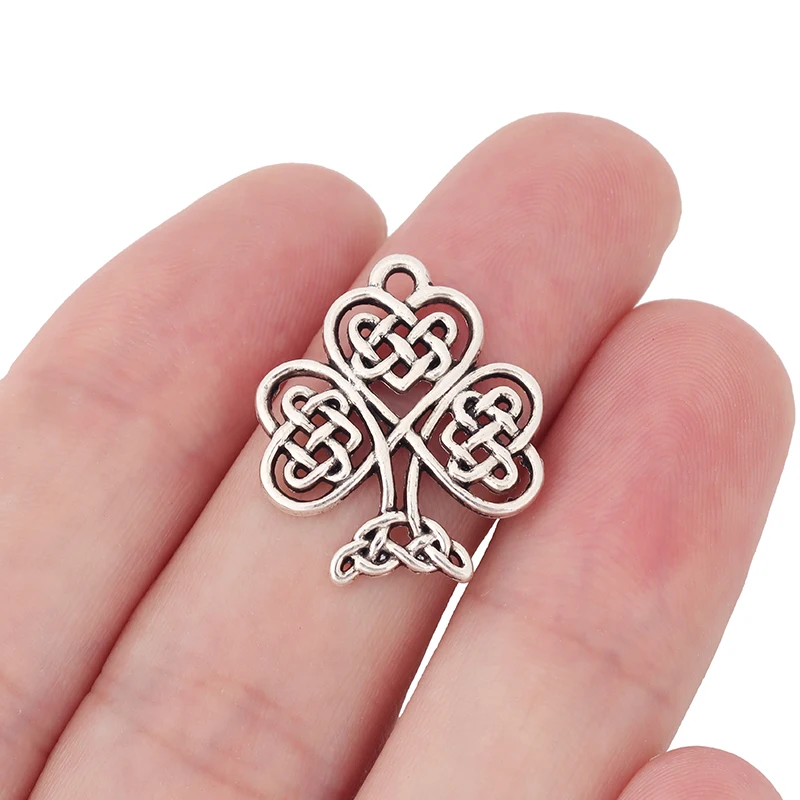 30 x Tibetan Silver Color Celtics Knot Tree and Heart Charms Pendants for DIY Jewelry Making Findings Accessories 23x19mm
30 x Tibetan Silver Color Celtics Knot Tree and Heart Charms Pendants for DIY Jewelry Making Findings Accessories 23x19mm
