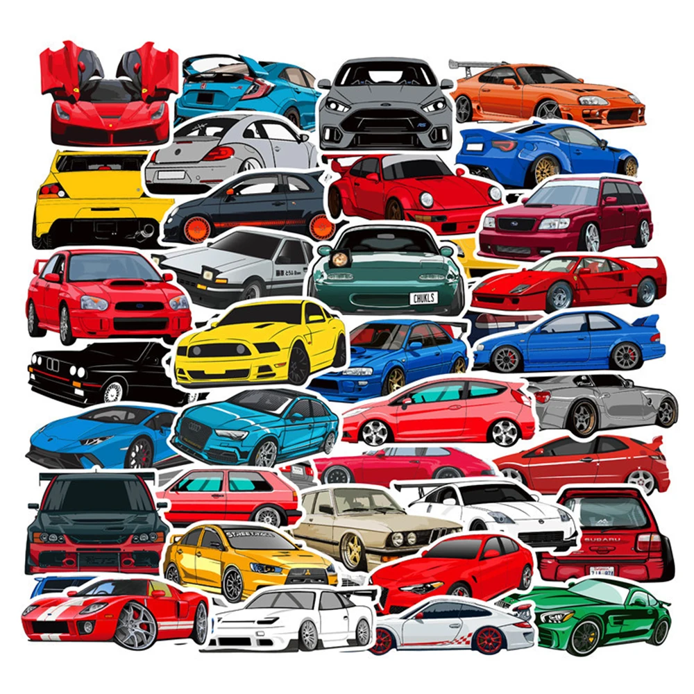 10/30/50/100pcs Retrofit Racing Car Cool Graffiti Stickers DIY Luggage Phone Guitar Fridge Laptop Helmet Kids Sticker Toy Gift
10/30/50/100pcs Retrofit Racing Car Cool Graffiti Stickers DIY Luggage Phone Guitar Fridge Laptop Helmet Kids Sticker Toy Gift