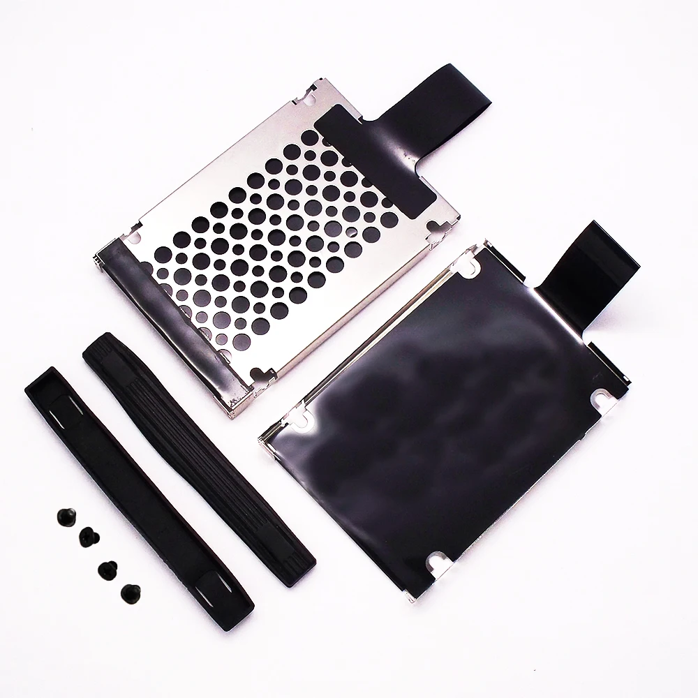 New Hard Drive Bracket Caddy Frame with Rubber Rail Screws 9MM T60 T61 T410 T410S T400 T500 X60 X61 Laptop HDD Caddy
New Hard Drive Bracket Caddy Frame with Rubber Rail Screws 9MM T60 T61 T410 T410S T400 T500 X60 X61 Laptop HDD Caddy