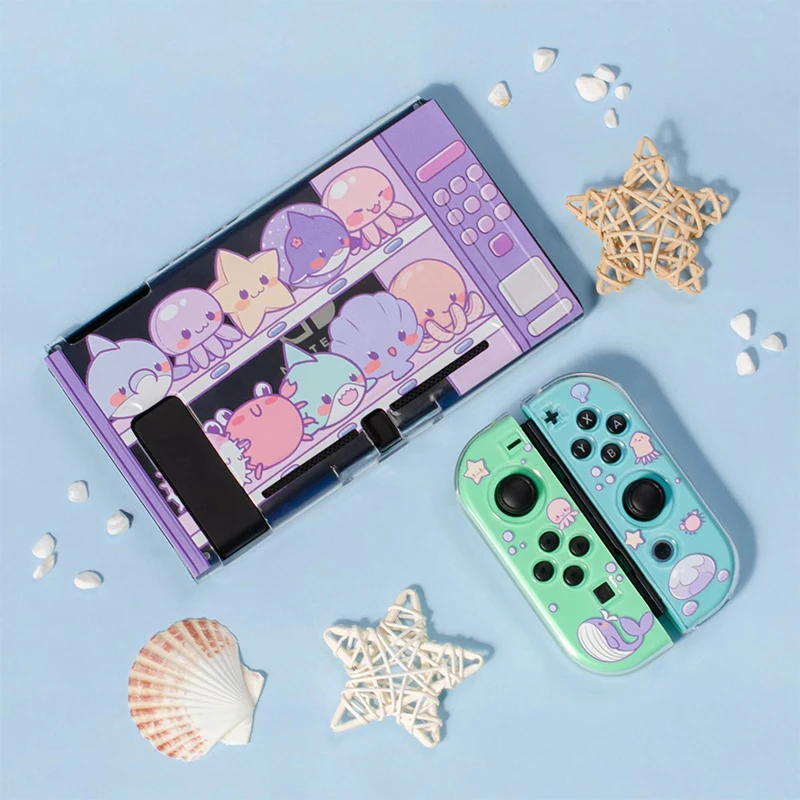 Transparent Nintend Switch Case Marine Life Protective Shell Soft TPU Cover Back Girp Shell For Nintendo Switch Accessories
Transparent Nintend Switch Case Marine Life Protective Shell Soft TPU Cover Back Girp Shell For Nintendo Switch Accessories