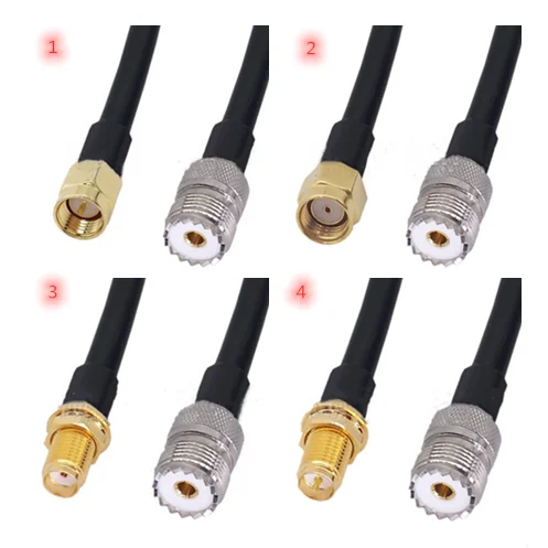 Кабель RG58 UHF PL-259 SO-239 Женский к SMA /RPSMA женский и мужской RG58 кабель прямой фоторазъем
Кабель RG58 UHF PL-259 SO-239 Женский к SMA /RPSMA женский и мужской RG58 кабель прямой фоторазъем
