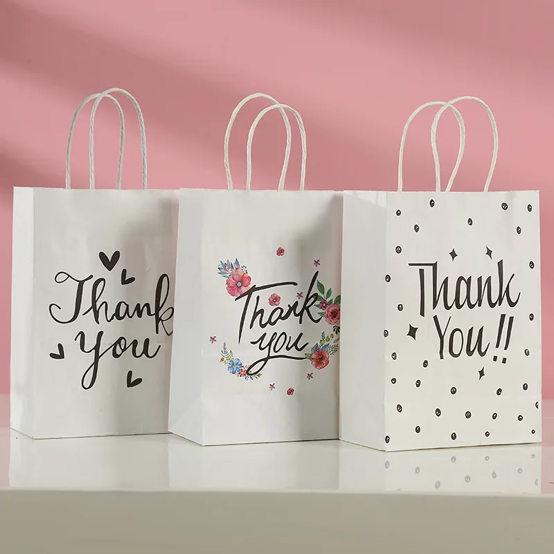 10/20pcs Birthday Wedding "Thank you" Gift Bag Flower Love Portable Packaging Bags for wedding gift bags with handles Cadeau Zak
10/20pcs Birthday Wedding "Thank you" Gift Bag Flower Love Portable Packaging Bags for wedding gift bags with handles Cadeau Zak
