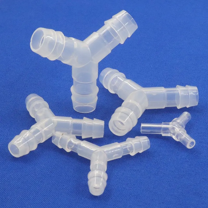 5~200Pcs 4~12mm Plastic 120°Y-Type Equal Dia Tee Connector Liquid Gas Water Diverter Pagoda Hose Joints Aquarium Pipe Fittings
5~200Pcs 4~12mm Plastic 120°Y-Type Equal Dia Tee Connector Liquid Gas Water Diverter Pagoda Hose Joints Aquarium Pipe Fittings