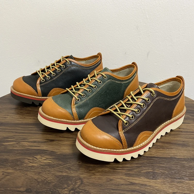 New Luxury Brand Handmade Vintage Men Casual Shoes High Quality British Dress Ankle Boots Tooling Desert Motorcycle Boots Unisex
New Luxury Brand Handmade Vintage Men Casual Shoes High Quality British Dress Ankle Boots Tooling Desert Motorcycle Boots Unisex