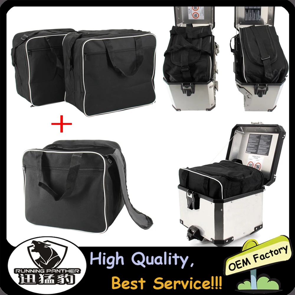 Motorcycle Luggage Bags for BMW R1200GS Adv Black Inner Bags R 1200 GS adventure WATER-COOLED 2013-2017
Motorcycle Luggage Bags for BMW R1200GS Adv Black Inner Bags R 1200 GS adventure WATER-COOLED 2013-2017