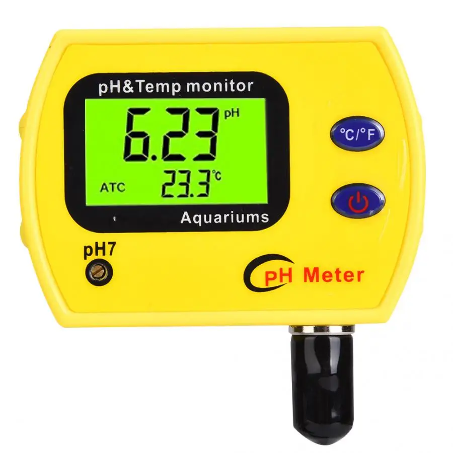 Hot Sale 2-In-1 Portable High Accuracy Temperature PH Tester Meter Water Quality Analyzer Monitor for Aquarium Fish Pond Meter
Hot Sale 2-In-1 Portable High Accuracy Temperature PH Tester Meter Water Quality Analyzer Monitor for Aquarium Fish Pond Meter
