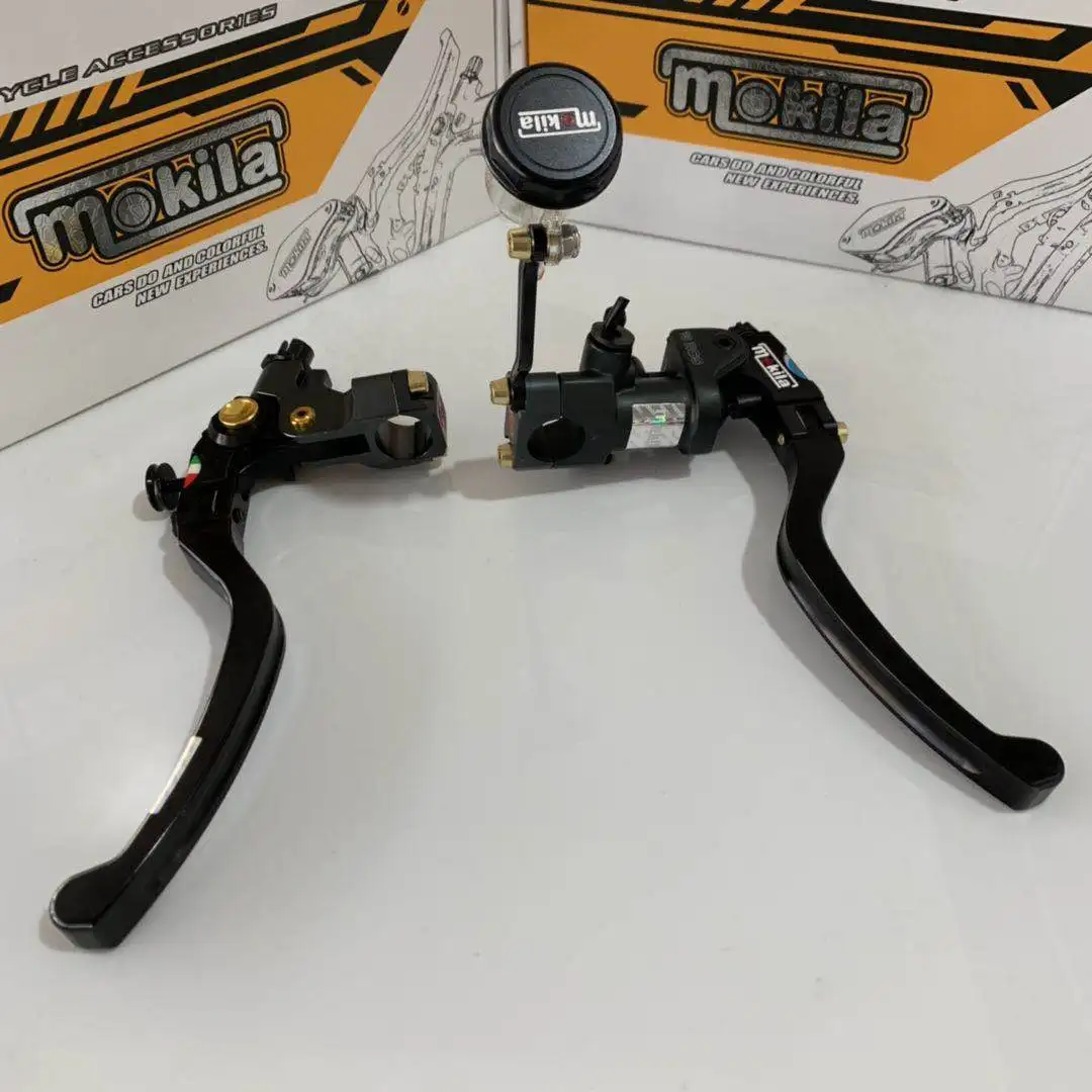 CNC Aluminum Alloy Fully Tuned Motorcycle Riot Death Prevention Universal Super-Forced Brake Pump Upper Pump Assembly Kit
CNC Aluminum Alloy Fully Tuned Motorcycle Riot Death Prevention Universal Super-Forced Brake Pump Upper Pump Assembly Kit