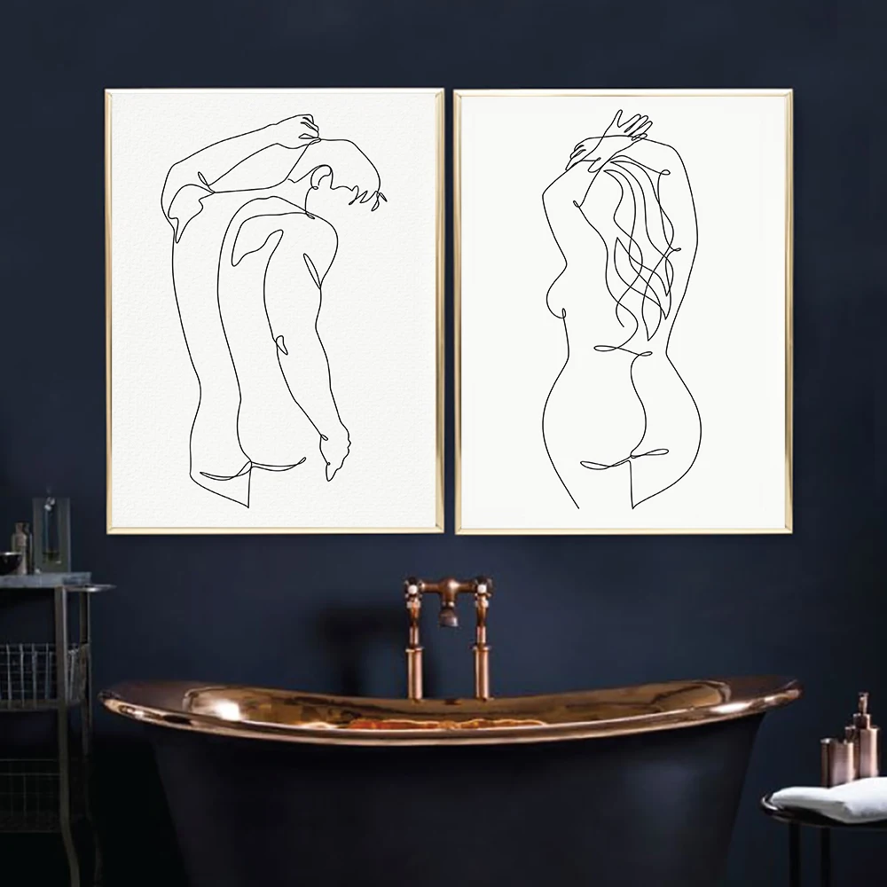 Woman Body One Line Drawing Canvas Painting Abstract Female Figure Art Prints Nordic Minimalist Poster Bedroom Wall Art Decor
Woman Body One Line Drawing Canvas Painting Abstract Female Figure Art Prints Nordic Minimalist Poster Bedroom Wall Art Decor