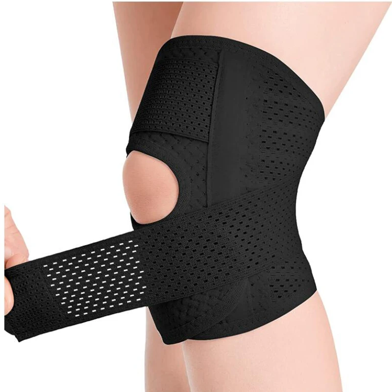 1PC Sports Knee Pad Breathable Elastic Knee Support Brace Relieve Meniscal Tear Knee Pain Sports Injuries Fitness Knee Protector
1PC Sports Knee Pad Breathable Elastic Knee Support Brace Relieve Meniscal Tear Knee Pain Sports Injuries Fitness Knee Protector