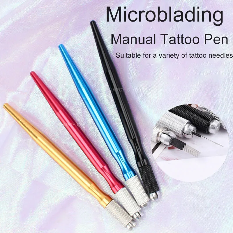 10Pcs Lock-Pin Device Manual Tattoo Pen Microblading Embroidered Pen Permanent Makeup Eyebrow Tebori Tool For Round Flex Needles
10Pcs Lock-Pin Device Manual Tattoo Pen Microblading Embroidered Pen Permanent Makeup Eyebrow Tebori Tool For Round Flex Needles