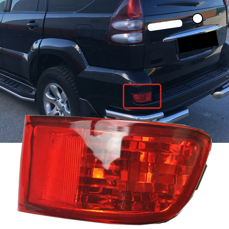 Roavia Red Lens Rear Bumper Reflector Tail Fog Light Housing for Toyota Land Cruiser Prado 120 2002 2003 2004 2005 06 07 08 09
Roavia Red Lens Rear Bumper Reflector Tail Fog Light Housing for Toyota Land Cruiser Prado 120 2002 2003 2004 2005 06 07 08 09