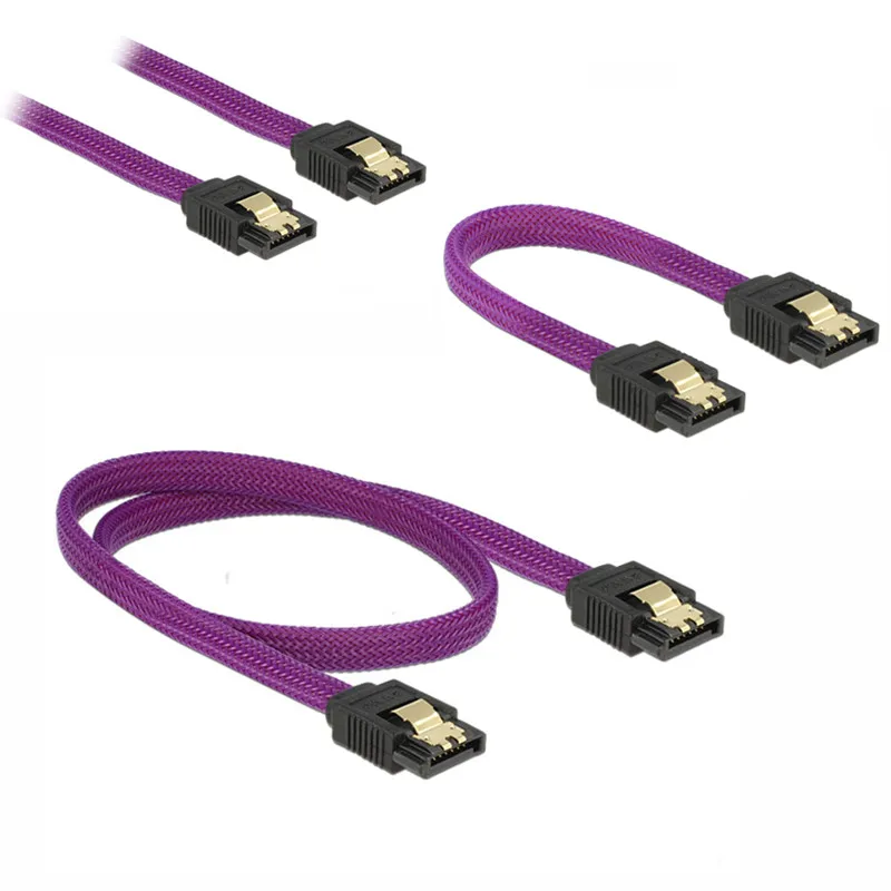 SATA 3,0 7-контактный кабель данных 6 Гбит/с, прямой к прямым 180 градусов
SATA 3,0 7-контактный кабель данных 6 Гбит/с, прямой к прямым 180 градусов