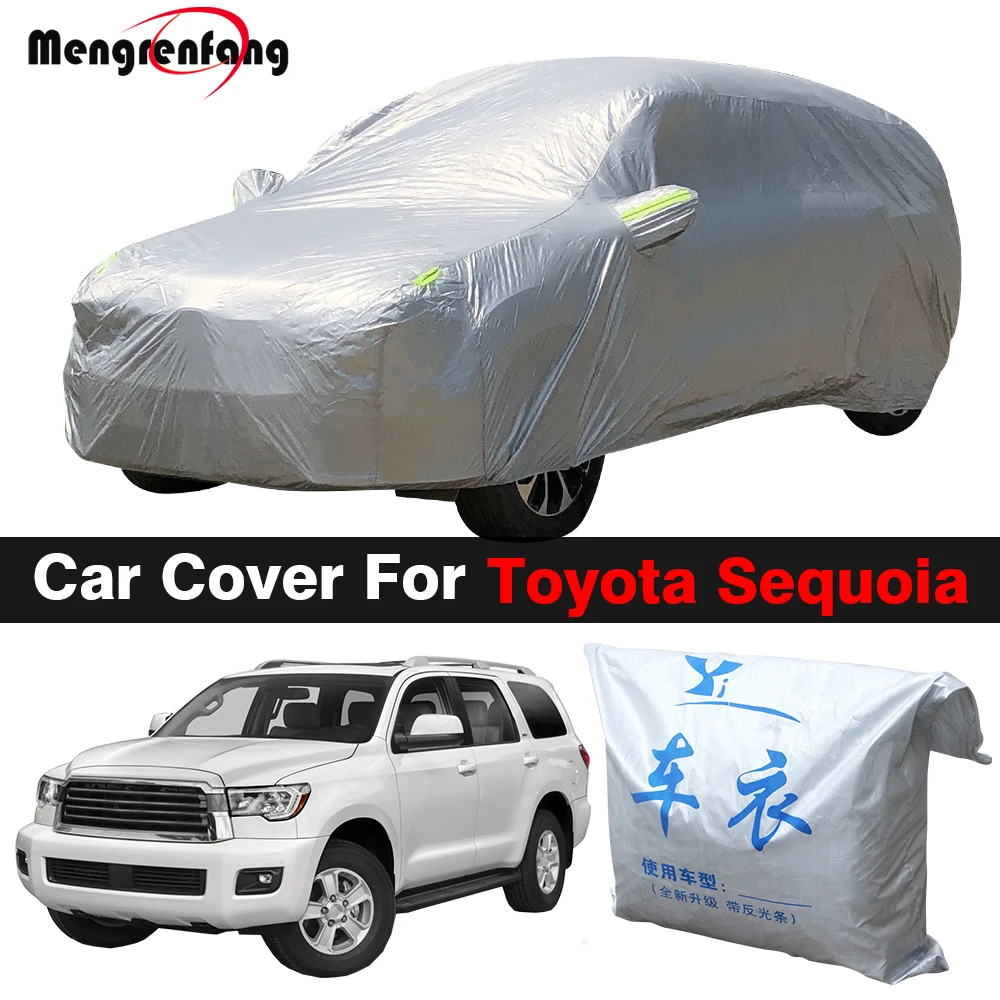 Car Cover For Toyota Sequoia Outdoor Anti-UV Sun Shade Rain Snow Ice Prevent Dustproof SUV Cover
Car Cover For Toyota Sequoia Outdoor Anti-UV Sun Shade Rain Snow Ice Prevent Dustproof SUV Cover