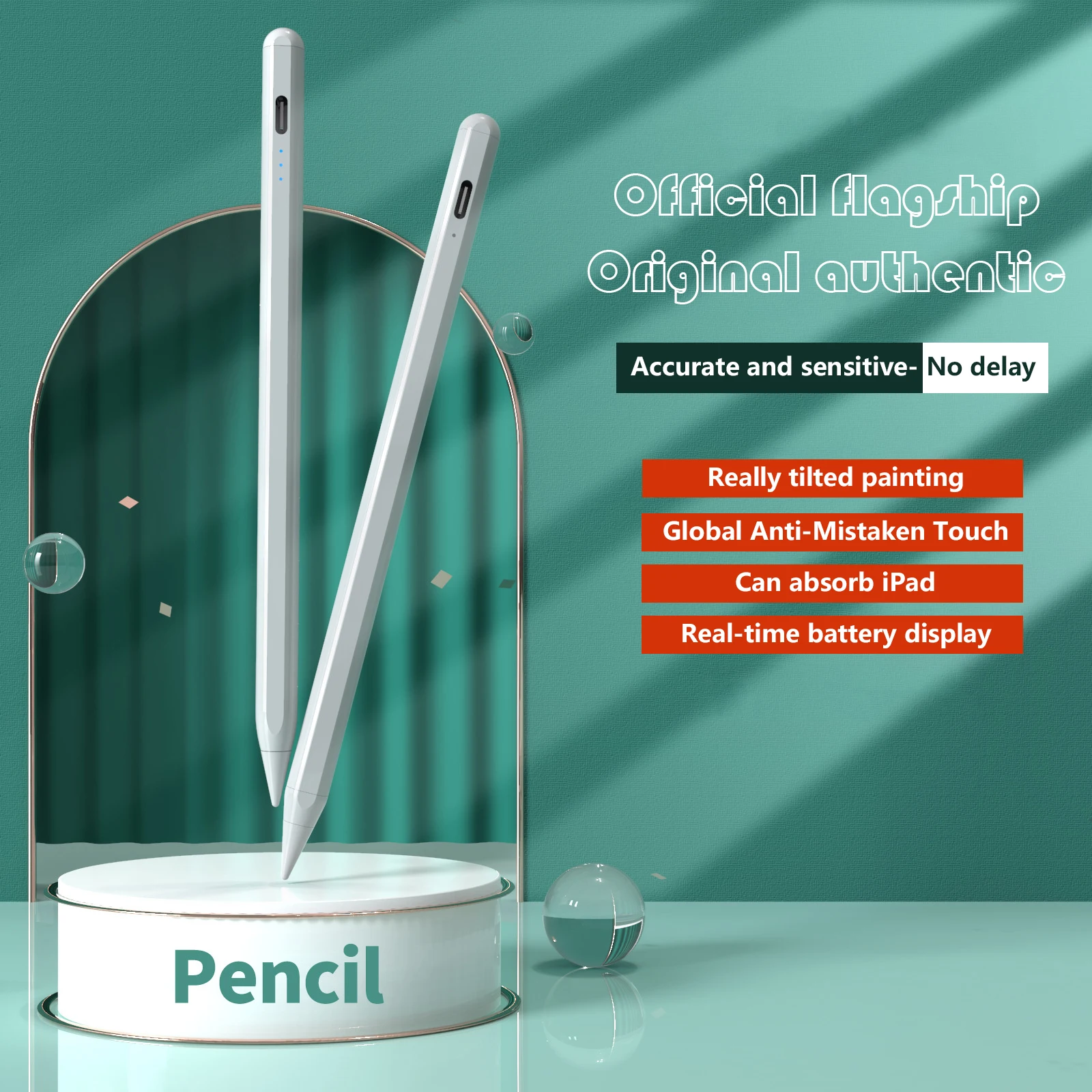 Активная емкостная ручка UTHAI для Apple Pencil, стилус для сенсорного экрана планшета Apple Ipad
Активная емкостная ручка UTHAI для Apple Pencil, стилус для сенсорного экрана планшета Apple Ipad