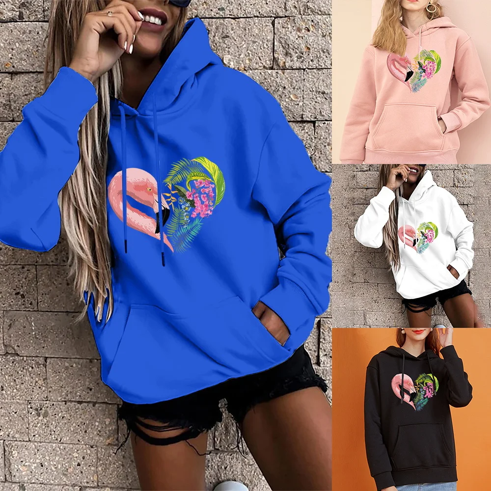 Women's Hoodie Loose Oversized Pocket Long Sleeve Hooded Pullover Casual Wear Love Printed Top Ladies Harajuku Sports Pullover
Women's Hoodie Loose Oversized Pocket Long Sleeve Hooded Pullover Casual Wear Love Printed Top Ladies Harajuku Sports Pullover