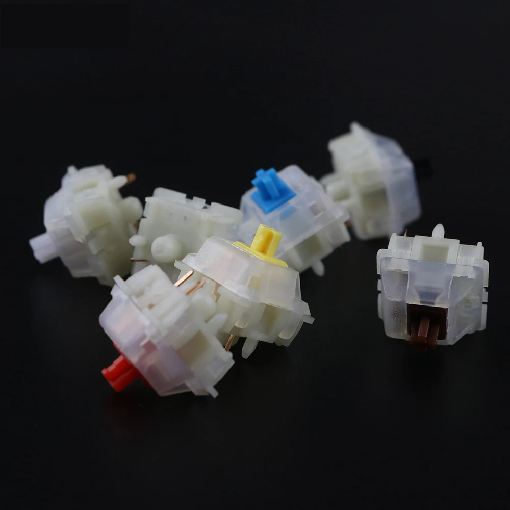 Gateron Milky Switches 5-pin Keyboard Switches for Mechanical Keyboard Switch Fit GK61GK64 GH60 Yellow Black Red
Gateron Milky Switches 5-pin Keyboard Switches for Mechanical Keyboard Switch Fit GK61GK64 GH60 Yellow Black Red