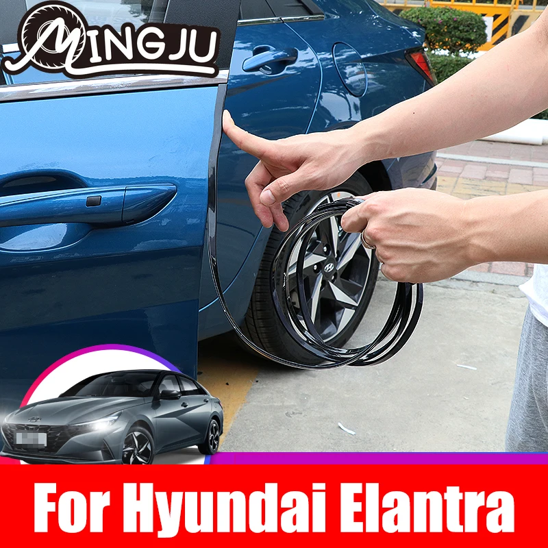 Car Door Anti Collision Strip with Steel Disc Bumper Trim Edge Scratch Protector Sealing Guard Car Decor For Hyundai Elantra
Car Door Anti Collision Strip with Steel Disc Bumper Trim Edge Scratch Protector Sealing Guard Car Decor For Hyundai Elantra