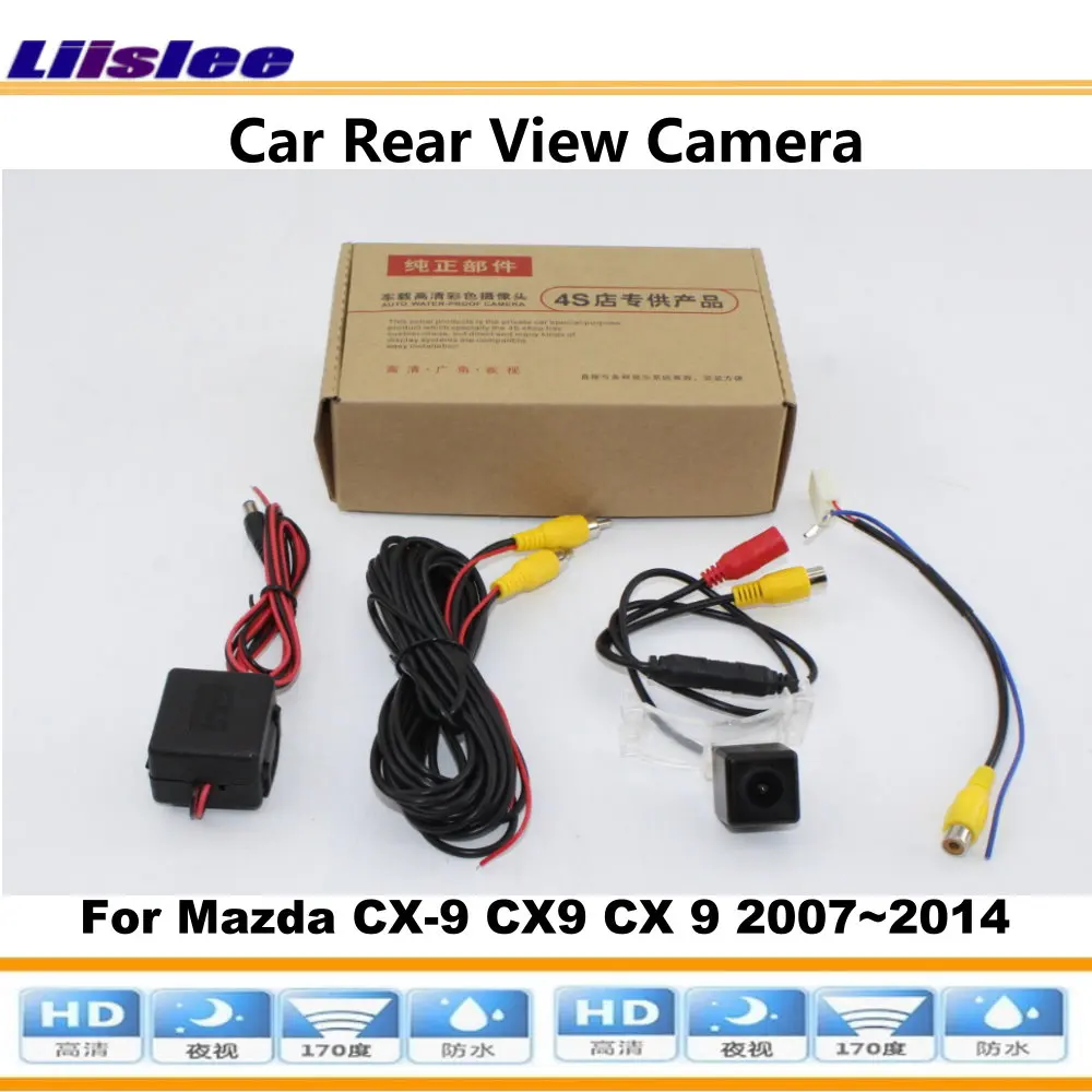 Автомобильная камера заднего вида для Mazda CX-9/CX9 2007-2014, совместимый оригинальный заводской экран, разъем адаптера RCA HD CCD CAM
Автомобильная камера заднего вида для Mazda CX-9/CX9 2007-2014, совместимый оригинальный заводской экран, разъем адаптера RCA HD CCD CAM