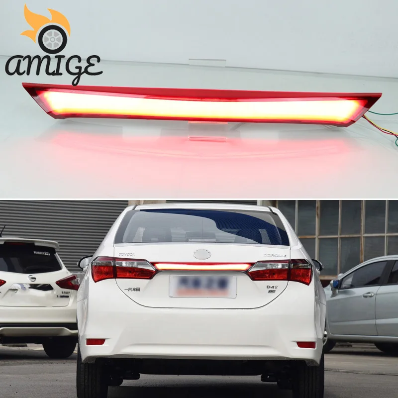 Car LED Bumper Lights For Toyota Corolla 2014 2015 2016 - 2018 Taillights Rear Fog Lamp Brake Light 12V Reflector Reverse Lamps
Car LED Bumper Lights For Toyota Corolla 2014 2015 2016 - 2018 Taillights Rear Fog Lamp Brake Light 12V Reflector Reverse Lamps