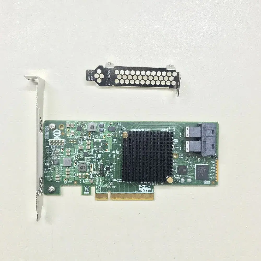 LODFIBER For New Broadcom Avago LSI SAS 9311-8i 8 port RAID0.1.1e.10 SFF8643 NO cache HBA PCI-E3.0 x8 Controller Card
LODFIBER For New Broadcom Avago LSI SAS 9311-8i 8 port RAID0.1.1e.10 SFF8643 NO cache HBA PCI-E3.0 x8 Controller Card