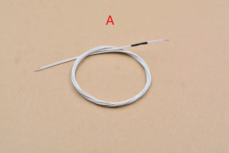 LINK CNC NTC 3950 1% 100K single ended glass sealed thermistor temperature sensor with cable for 3D Printer Reprap 1m
LINK CNC NTC 3950 1% 100K single ended glass sealed thermistor temperature sensor with cable for 3D Printer Reprap 1m