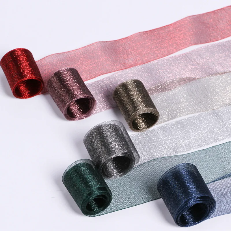 Organza Gift Ribbon Satin Silver Craft Supplies 7 16 25 40mm For Jewellery Packing Material Wedding Party Christmas Decor Mesh
Organza Gift Ribbon Satin Silver Craft Supplies 7 16 25 40mm For Jewellery Packing Material Wedding Party Christmas Decor Mesh
