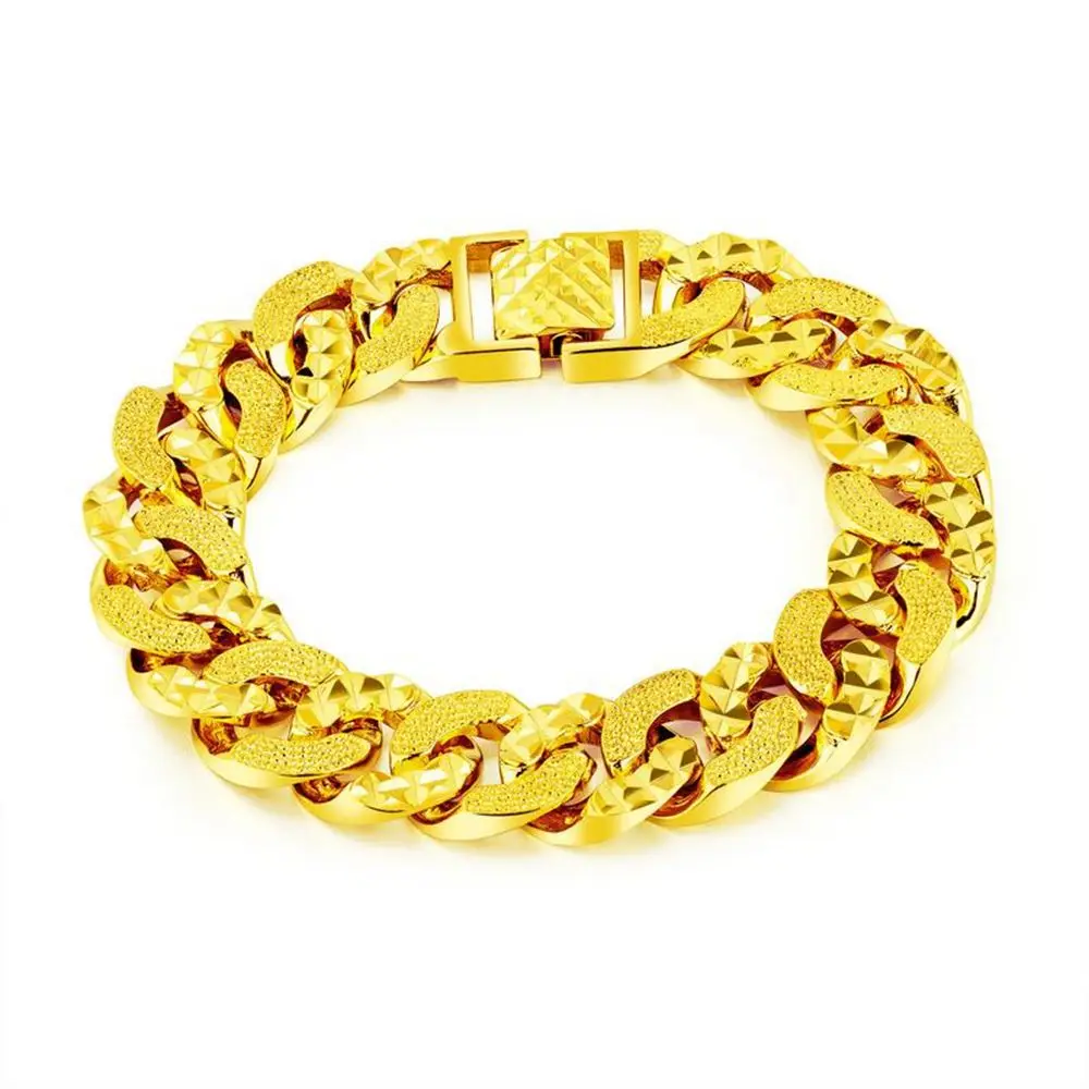 Womens Mens Bracelet Wrist Chain Yellow Gold Filled Classic Bracelet Fashion Jewelry Gift
Womens Mens Bracelet Wrist Chain Yellow Gold Filled Classic Bracelet Fashion Jewelry Gift