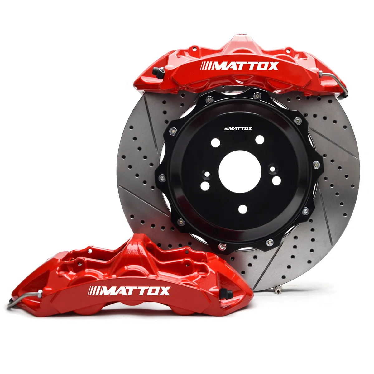 Mattox Racing 6-Piston Front Big Brake Kit with 405x34mm Rotor Red Caliper For Grand Cherokee 2011 3.0kw
Mattox Racing 6-Piston Front Big Brake Kit with 405x34mm Rotor Red Caliper For Grand Cherokee 2011 3.0kw