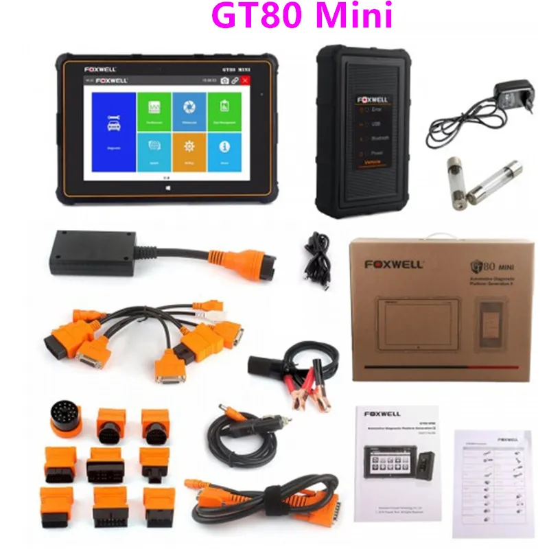 Foxwell GT80 Mini OBDII Car Diagnostic Scanner Tool support ABS SRS Airbag Engine Transmission
Foxwell GT80 Mini OBDII Car Diagnostic Scanner Tool support ABS SRS Airbag Engine Transmission