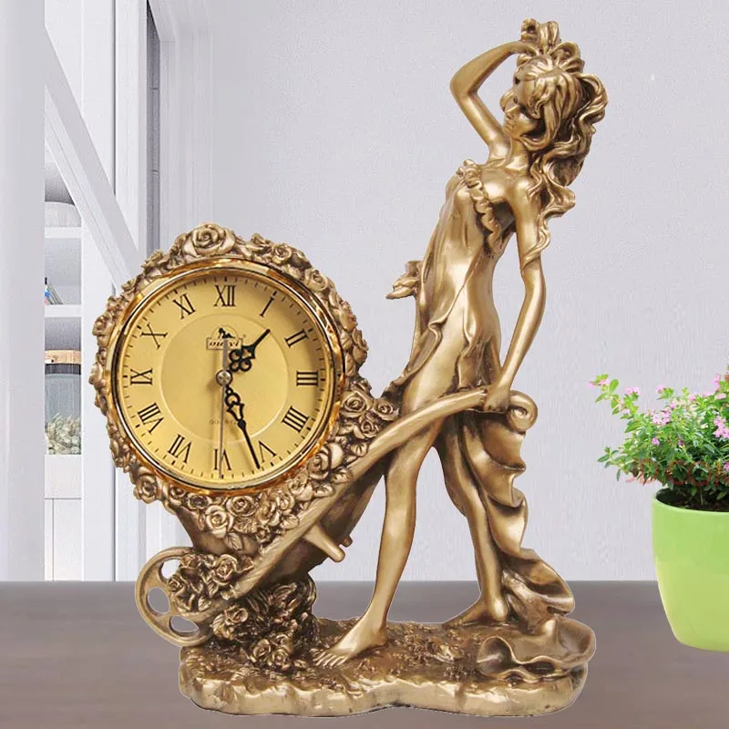 zq Living Room Clock European Style Table Decoration Household Clock Fashion Simple Desk Clock Retro Clock Mute Desk Clock
zq Living Room Clock European Style Table Decoration Household Clock Fashion Simple Desk Clock Retro Clock Mute Desk Clock