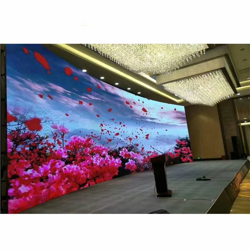 Внутренний изогнутый СВЕТОДИОДНЫЙ модуль RGB HD P4.8 104x208 пикселей наружная видеостена высокое качество P2.6P2.9P3.9 Светодиодная панель полноцветный дисплей
Внутренний изогнутый СВЕТОДИОДНЫЙ модуль RGB HD P4.8 104x208 пикселей наружная видеостена высокое качество P2.6P2.9P3.9 Светодиодная панель полноцветный дисплей