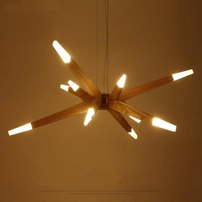 Modern Creative Wooden Octopus Loft Led Pendant Lamp Dining Room Living Room Bar Hall Led Chandelier Lighting Personality Deco
Modern Creative Wooden Octopus Loft Led Pendant Lamp Dining Room Living Room Bar Hall Led Chandelier Lighting Personality Deco