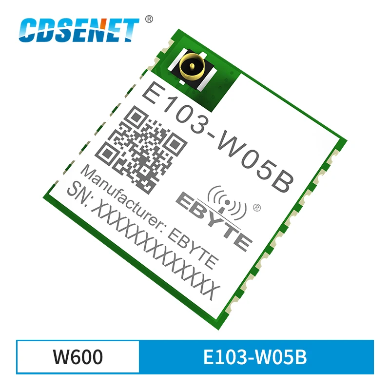 W600 Wireless WiFi Module Transmitter 2.4GHz 20dBm Serial AT Command ESP-07S Wi-Fi Digital Transparant Transmission E103-W05B
W600 Wireless WiFi Module Transmitter 2.4GHz 20dBm Serial AT Command ESP-07S Wi-Fi Digital Transparant Transmission E103-W05B