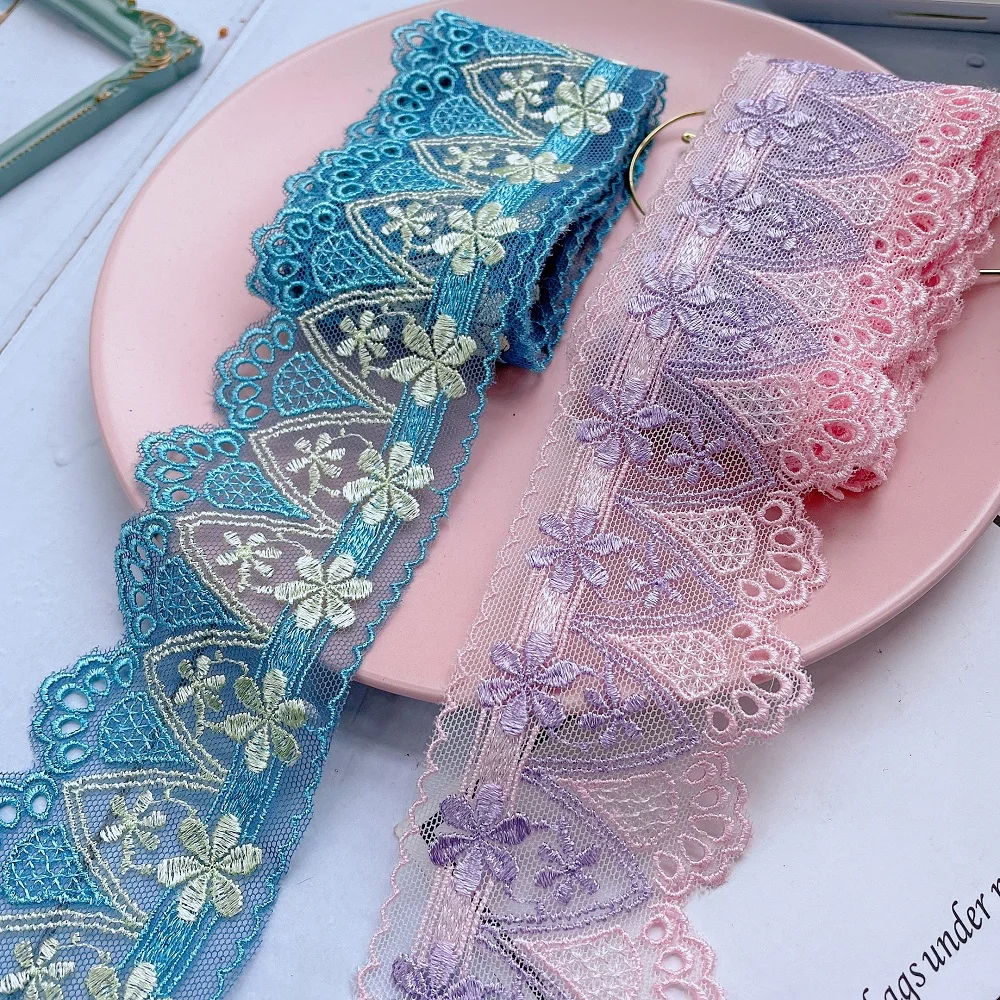 Good 3yard/lot 6cm/2.36'' wide BlueRefinement Embroidered Mesh Lace Trim Patchwork Curtain/Sofa Sewing Material X1234
Good 3yard/lot 6cm/2.36'' wide BlueRefinement Embroidered Mesh Lace Trim Patchwork Curtain/Sofa Sewing Material X1234