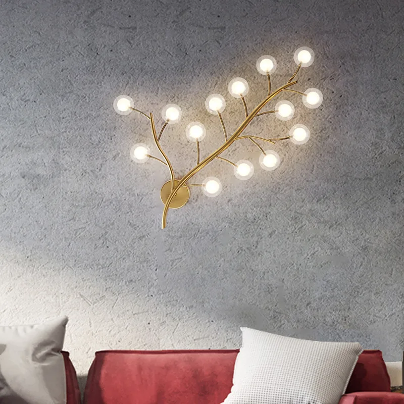 Nordic simple modern living room bedroom lamp creative personality net red firefly warm restaurant decorative wall lamp
Nordic simple modern living room bedroom lamp creative personality net red firefly warm restaurant decorative wall lamp