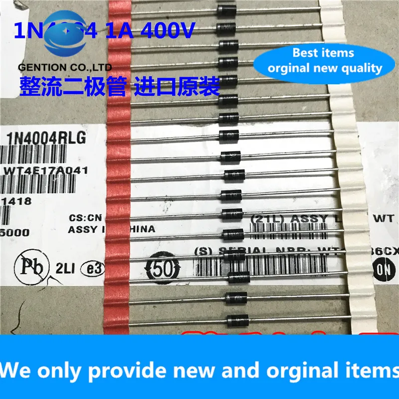 30PCS 100% New original 1N4004 diode 1N4004RLG rectifier IN4004 1A 400V straight plug imported original
30PCS 100% New original 1N4004 diode 1N4004RLG rectifier IN4004 1A 400V straight plug imported original