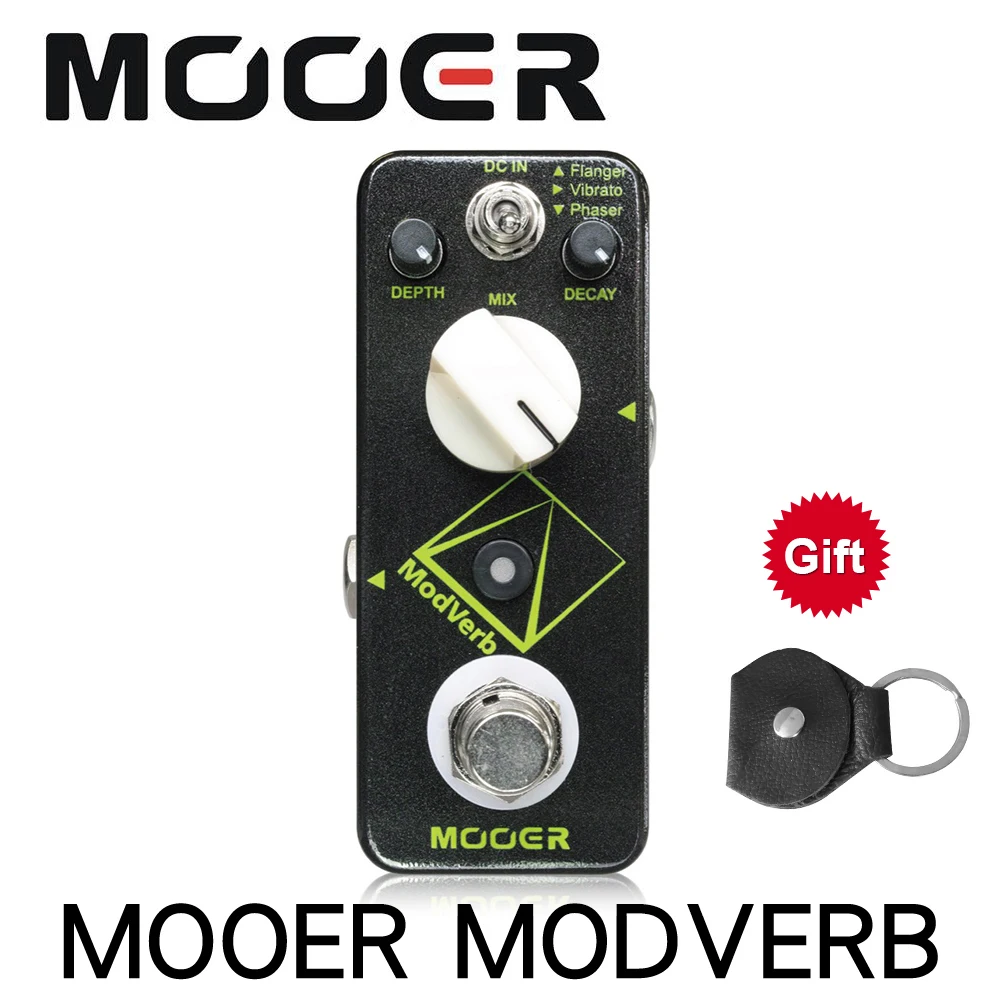 Модуляция Mooer с эффектом реверберации, педаль для электрогитары, контроль глубины, флэнжер, вибрато-фазерный переключатель
Модуляция Mooer с эффектом реверберации, педаль для электрогитары, контроль глубины, флэнжер, вибрато-фазерный переключатель