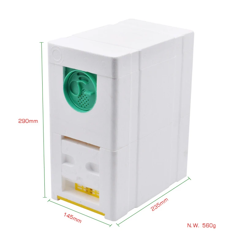 HP06-2 Bee beehive full set of queen bee mating foam double-layer bred king box Chinese bee portable beehive
HP06-2 Bee beehive full set of queen bee mating foam double-layer bred king box Chinese bee portable beehive