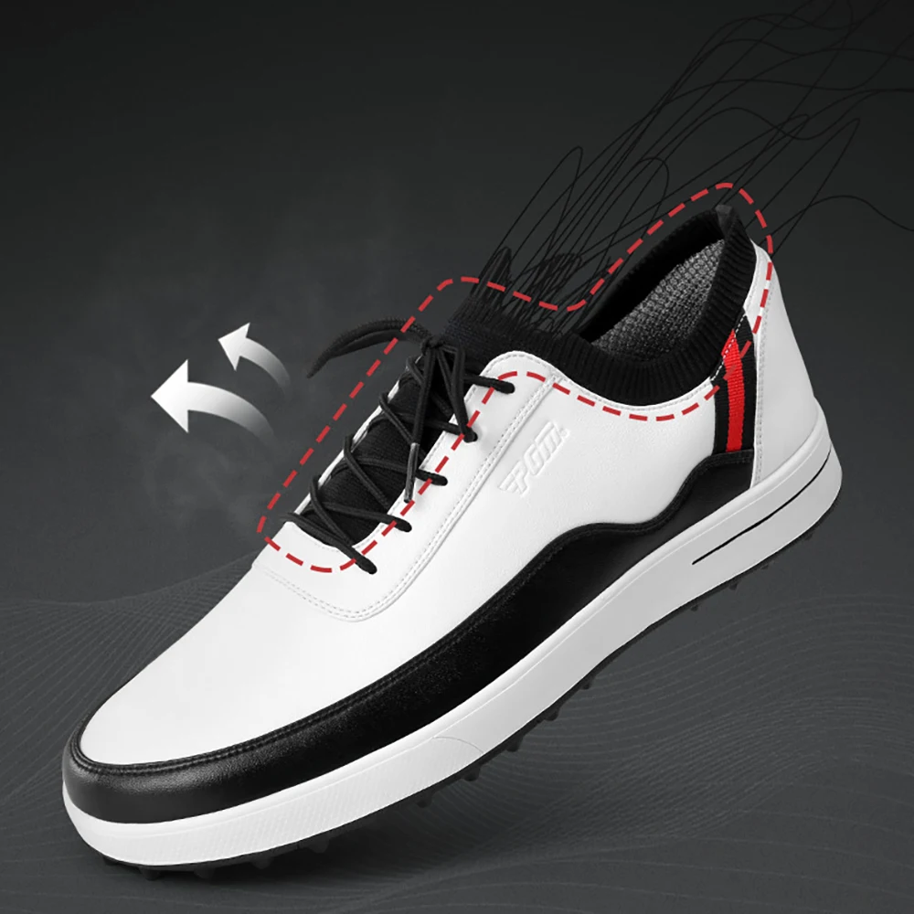 PGM Xz184 Men'S Flying Woven Rubber Shoes Waterproof Breathable Golf Shoes Slip Resistant Sports Golf Trainers Sneakers 골프화
PGM Xz184 Men'S Flying Woven Rubber Shoes Waterproof Breathable Golf Shoes Slip Resistant Sports Golf Trainers Sneakers 골프화