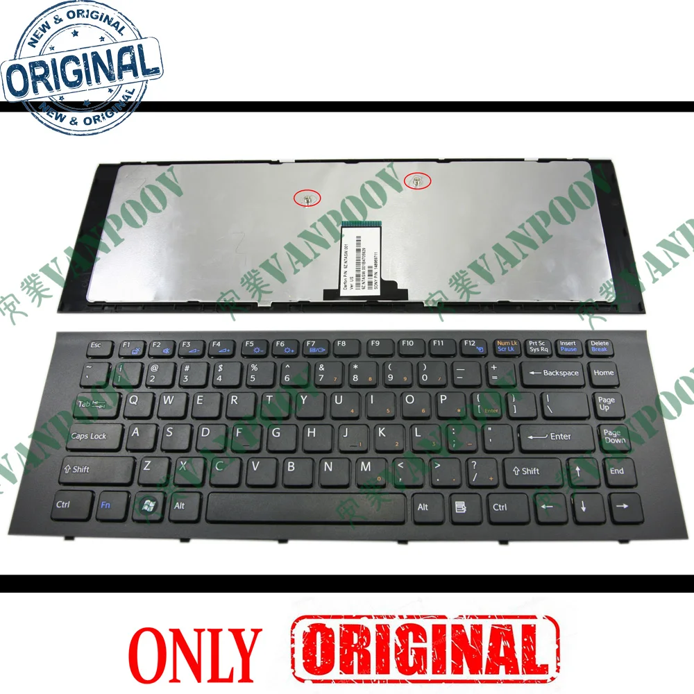 Новая клавиатура для ноутбука Sony Vaio EG VPC-EG PCG -61A11L -61A12L -61A13L -61A14L -61911L -61913L Черный с рамкой
Новая клавиатура для ноутбука Sony Vaio EG VPC-EG PCG -61A11L -61A12L -61A13L -61A14L -61911L -61913L Черный с рамкой