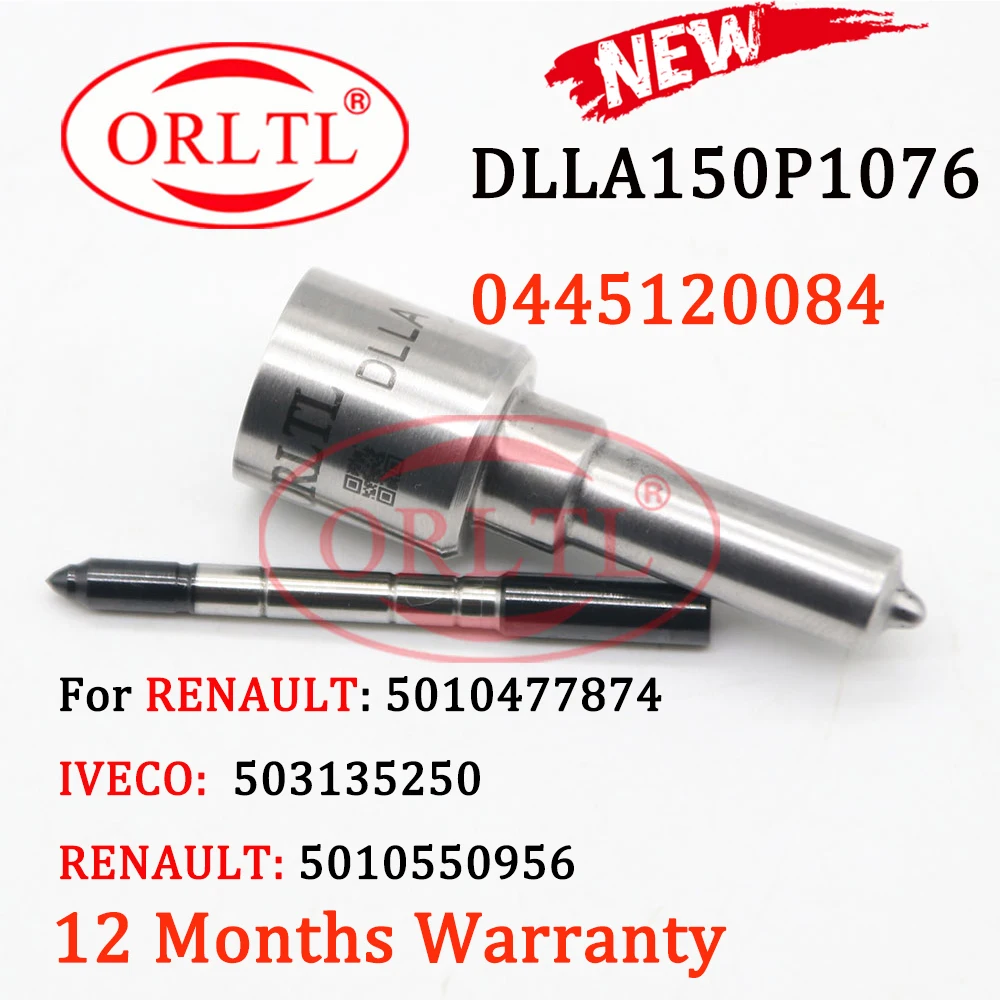 4pcs Injector Nozzle Tips DLLA150P1076 0433171699 For RENAULT IVECO ZD30K 0445120084 0445120019 0445120020 0986435523 0986AD003
4pcs Injector Nozzle Tips DLLA150P1076 0433171699 For RENAULT IVECO ZD30K 0445120084 0445120019 0445120020 0986435523 0986AD003