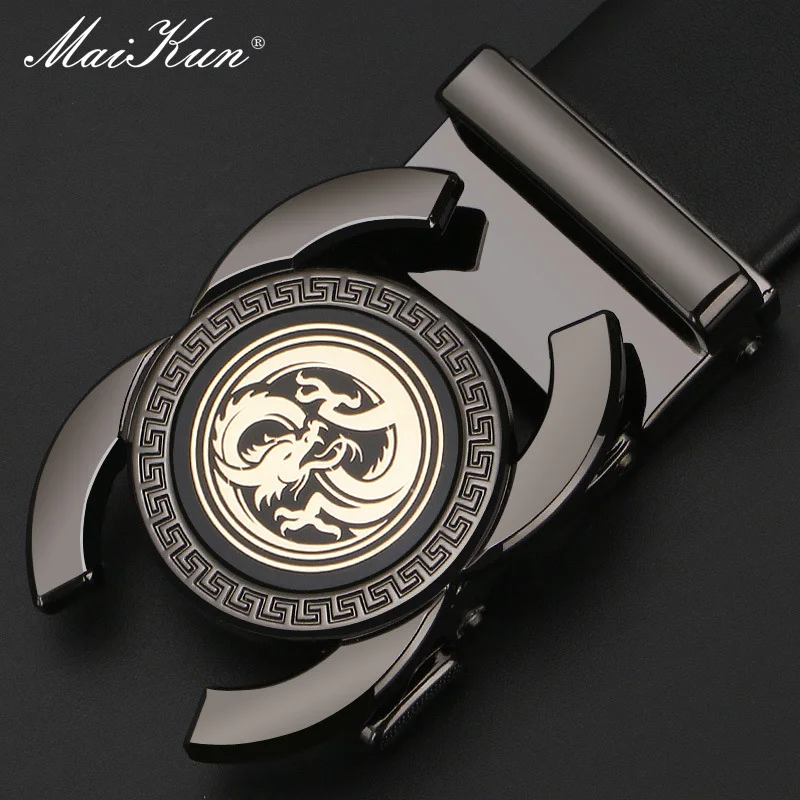 Maikun Men's Genuine Leather Belt Edging Two-Layer Cowhide Alloy Automatic Buckle Business Casual
Maikun Men's Genuine Leather Belt Edging Two-Layer Cowhide Alloy Automatic Buckle Business Casual