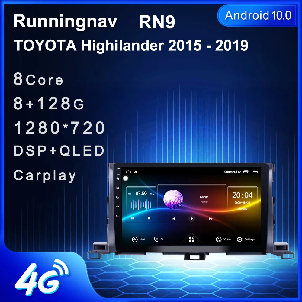 Runningnav For TOYOTA Highlander 2015 - 2019 Android Car Radio Multimedia Video Player Navigation GPS
Runningnav For TOYOTA Highlander 2015 - 2019 Android Car Radio Multimedia Video Player Navigation GPS