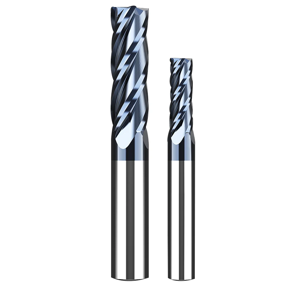 45°End Milling Cutter Tungsten Steel Milling Cutter 4 Flute Carbide Nano-coated CNC Cutter CNC Cutter
45°End Milling Cutter Tungsten Steel Milling Cutter 4 Flute Carbide Nano-coated CNC Cutter CNC Cutter