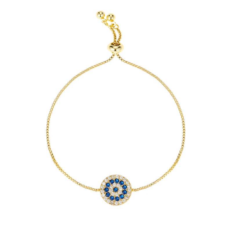 SIPENGJEL Trendy Blue Zircon Evil Eye Charm Round Bracelet Box Chain Adjustable Bracelets For Women Girls Jewelry Gift 2021
SIPENGJEL Trendy Blue Zircon Evil Eye Charm Round Bracelet Box Chain Adjustable Bracelets For Women Girls Jewelry Gift 2021
