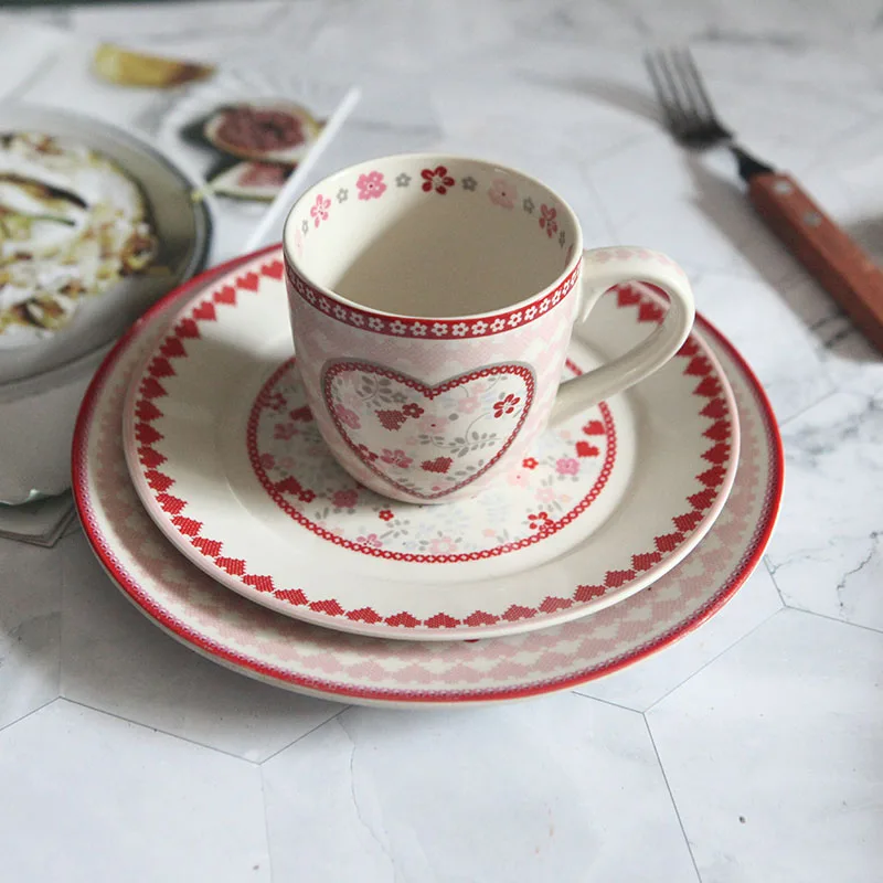 Ceramic cutlery set, cutlery tray, bowl, cup, baked dessert, breakfast sweetheart plates set plates dinner dinner plate
Ceramic cutlery set, cutlery tray, bowl, cup, baked dessert, breakfast sweetheart plates set plates dinner dinner plate