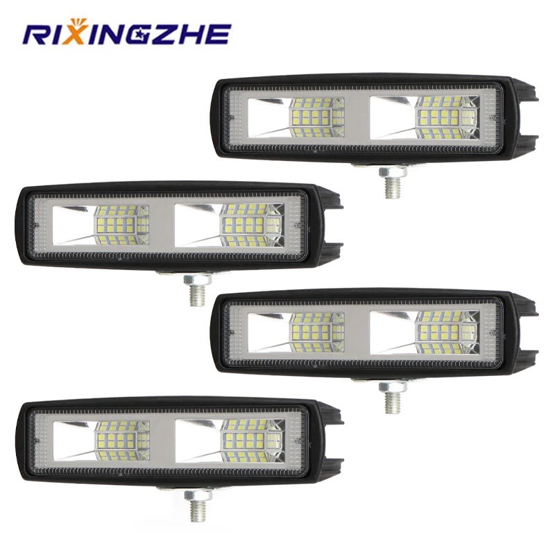 48W LED Headlight Work bar LED bar Fog light 12-24V ForMotorcycle Truck Boat Tractor Trailer Offroad Working Light LED Spotlight
48W LED Headlight Work bar LED bar Fog light 12-24V ForMotorcycle Truck Boat Tractor Trailer Offroad Working Light LED Spotlight