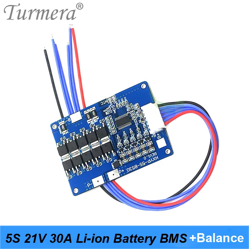 5S 21V 30A 45A BMS балансировочная литиевая батарея для 18V 21V отвертка электрическая дрель батареи и медицинское устройство применение Turmera
5S 21V 30A 45A BMS балансировочная литиевая батарея для 18V 21V отвертка электрическая дрель батареи и медицинское устройство применение Turmera
