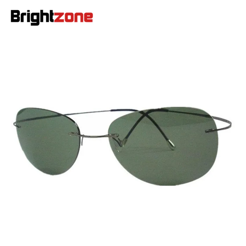 Luxury Ultra-light Flexible Pure Titanium Rimless Mirror Polarized Sunglasses Eyeglasses Eyewear Unisex Oculos de sol feminino
Luxury Ultra-light Flexible Pure Titanium Rimless Mirror Polarized Sunglasses Eyeglasses Eyewear Unisex Oculos de sol feminino
