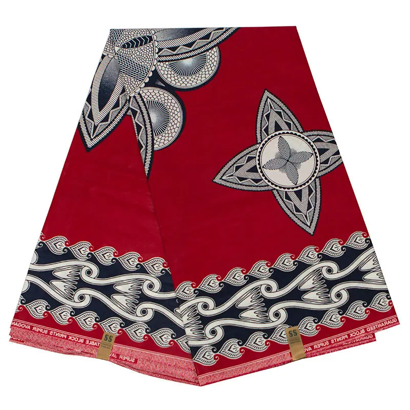 2019 New Arrivals African Fabric Scarlet 100% Cotton Print Fabric pagnes african real wax 6yard
2019 New Arrivals African Fabric Scarlet 100% Cotton Print Fabric pagnes african real wax 6yard